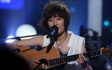 初吻吉他谱_曾轶可_G调指法原版弹唱谱_图片六线谱